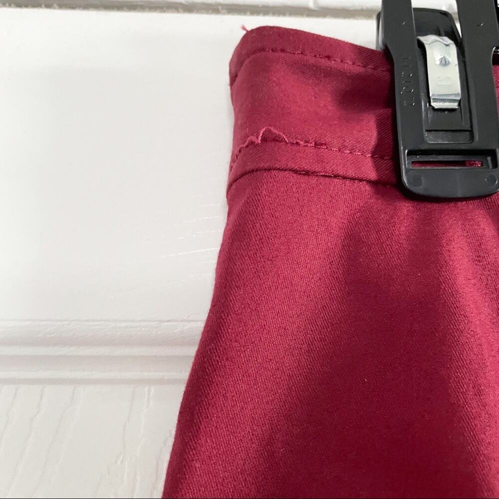 Theory Deep Raspberry Bimsa Approach Ankle Length… - image 8